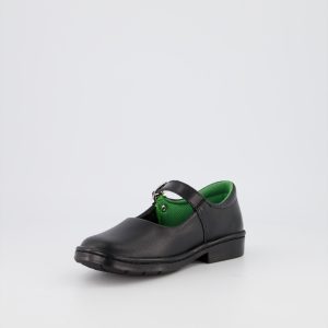 Girls Black School Shoes